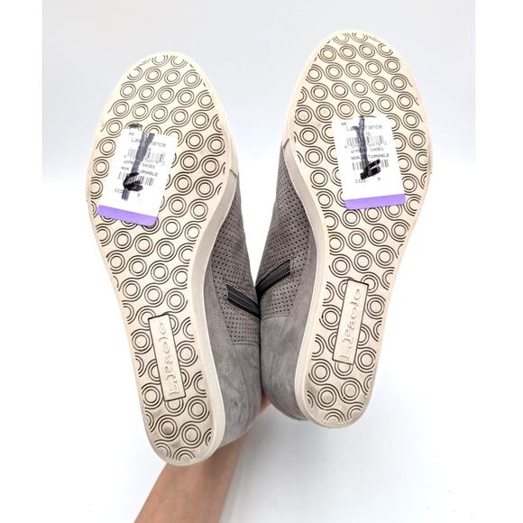 Linea Paolo Anna Designer Wedge Sneaker Bootie Women's Rock Suede Size US9M - Picture 8 of 13